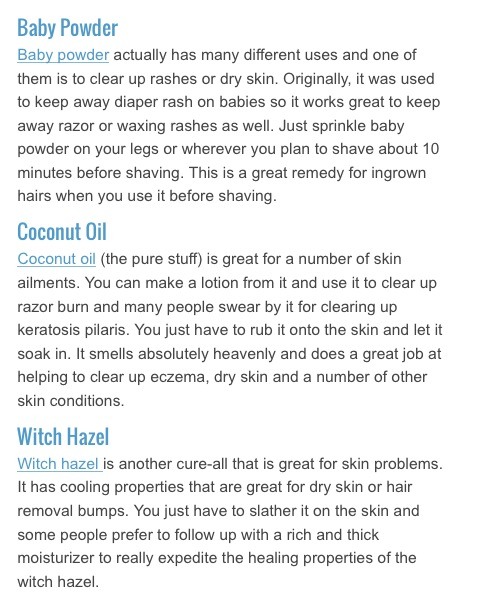 8 Natural Remedies For Treating Razor Burn 😲👊