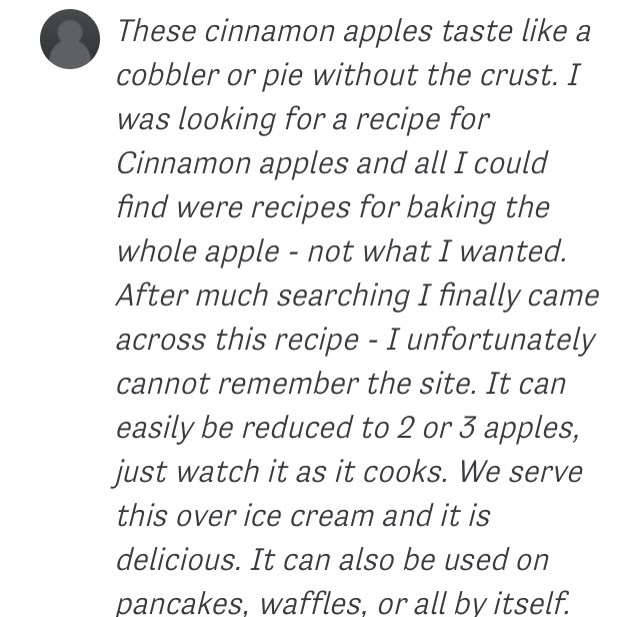 Hot Baked Cinnamon Apples Recipe