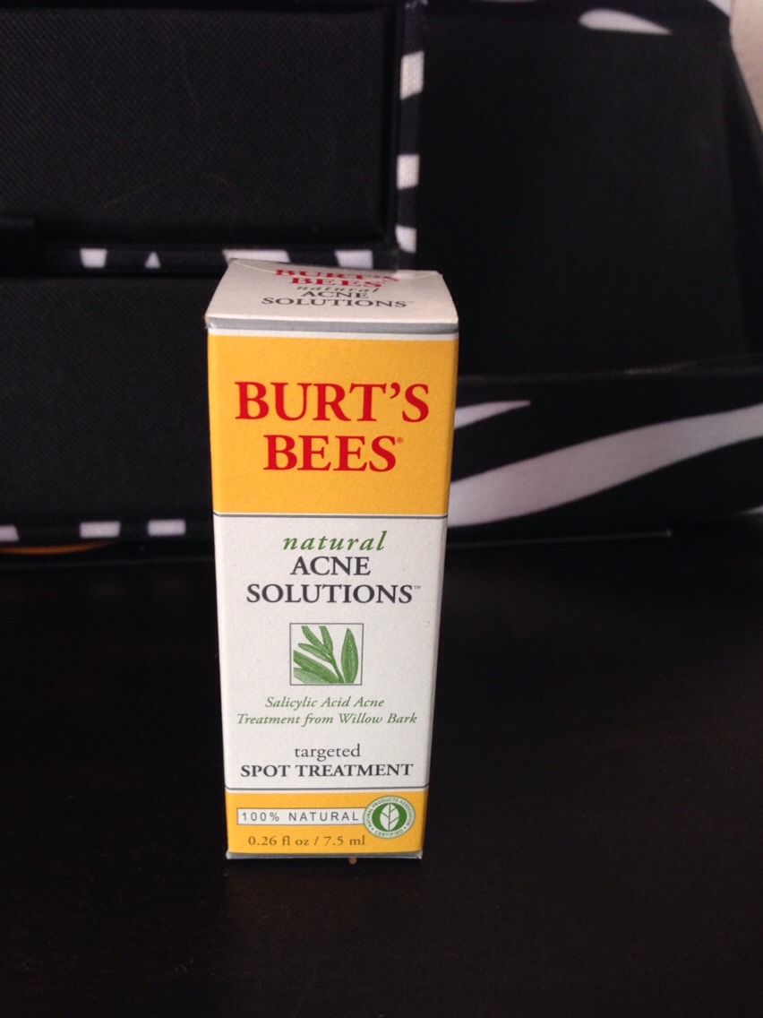 For spot treatment I use Burt's Bees spot treatment that really does the trick with stubborn pimples.