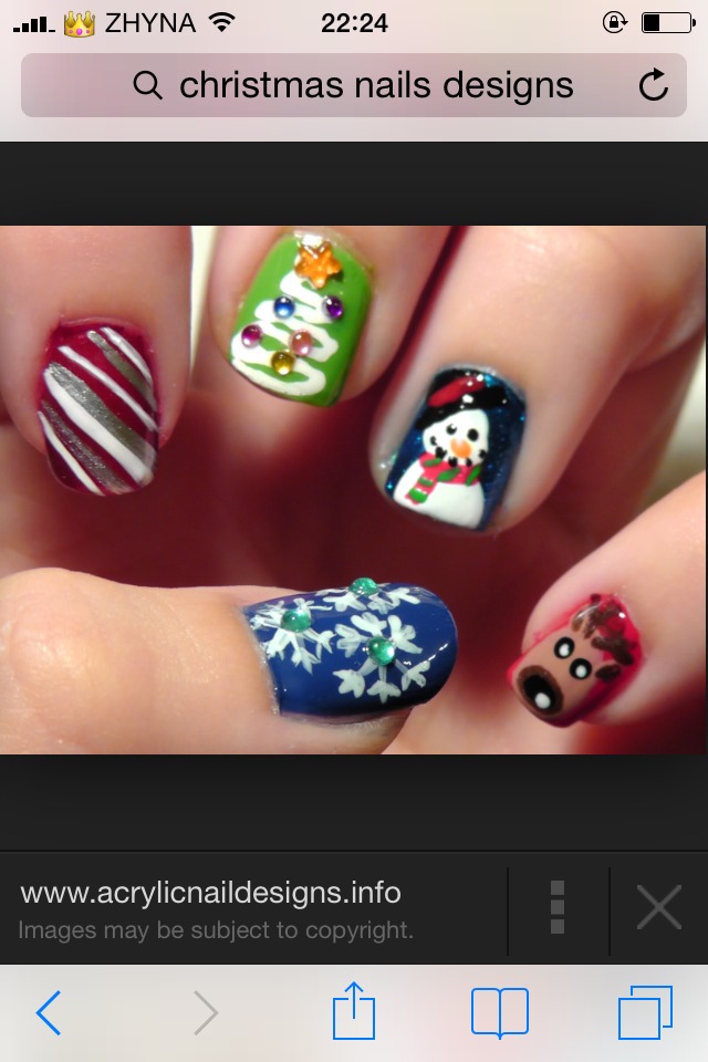 Christmas Nail Designs 