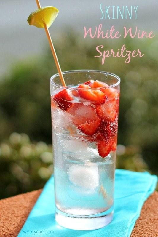 5. Skinny White Wine Spritzer