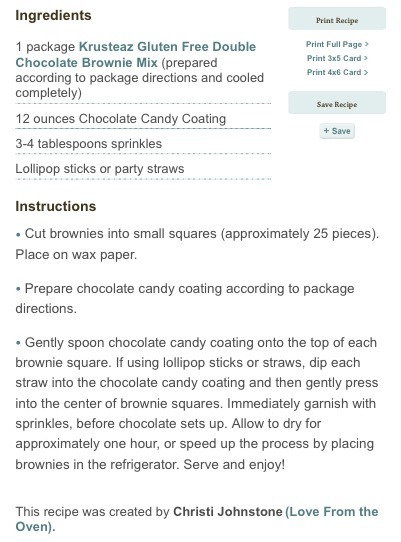 ❤️Gluten-Free Chocolate Covered Brownie Bites!❤️