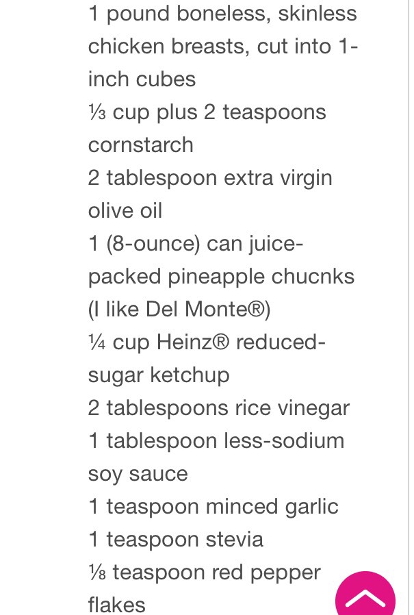 
Recipe: Baked Sweet and Sour Chicken