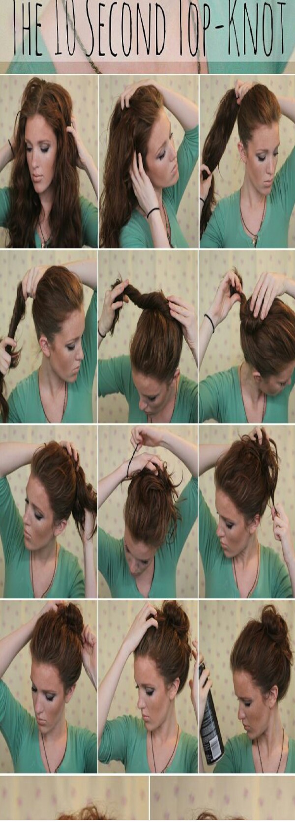 Easy, Quick, Cute Hairstyle 