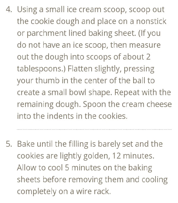 Cheesecake Cookies!