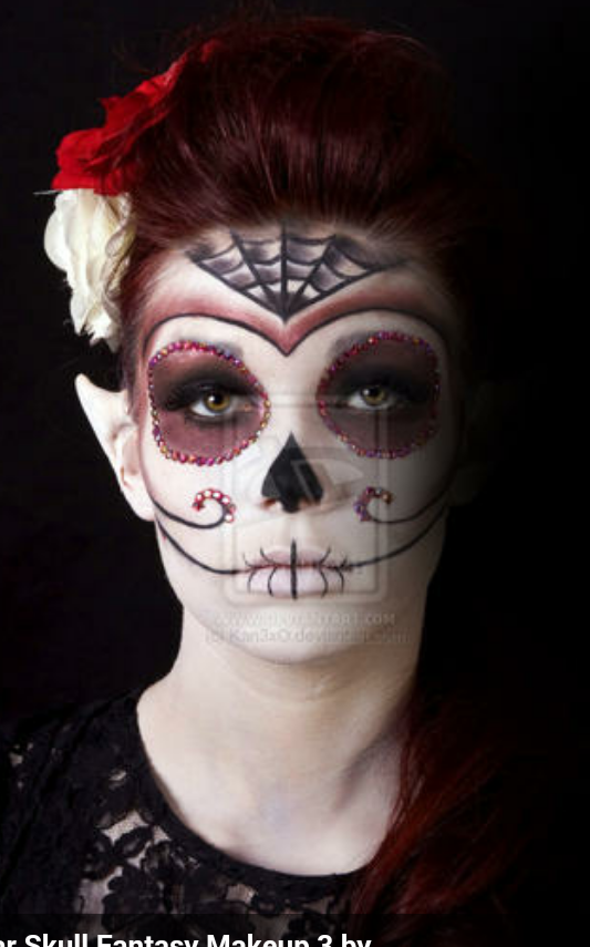 Sugar Skull Makeup Tutorial!! Just In Time For Halloween!! #tipit