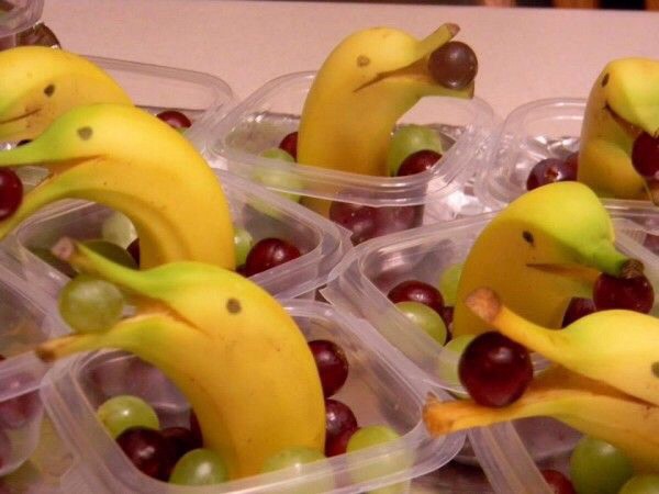 Grapes and bananas