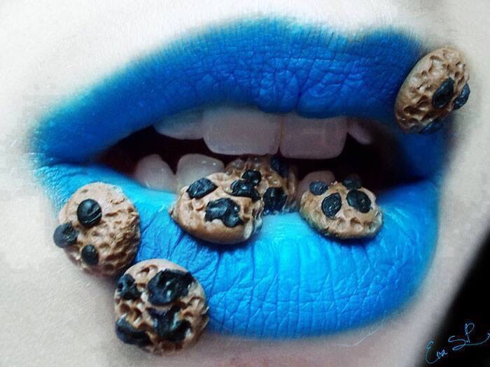 Creepy Halloween Lip Makeup Ideas