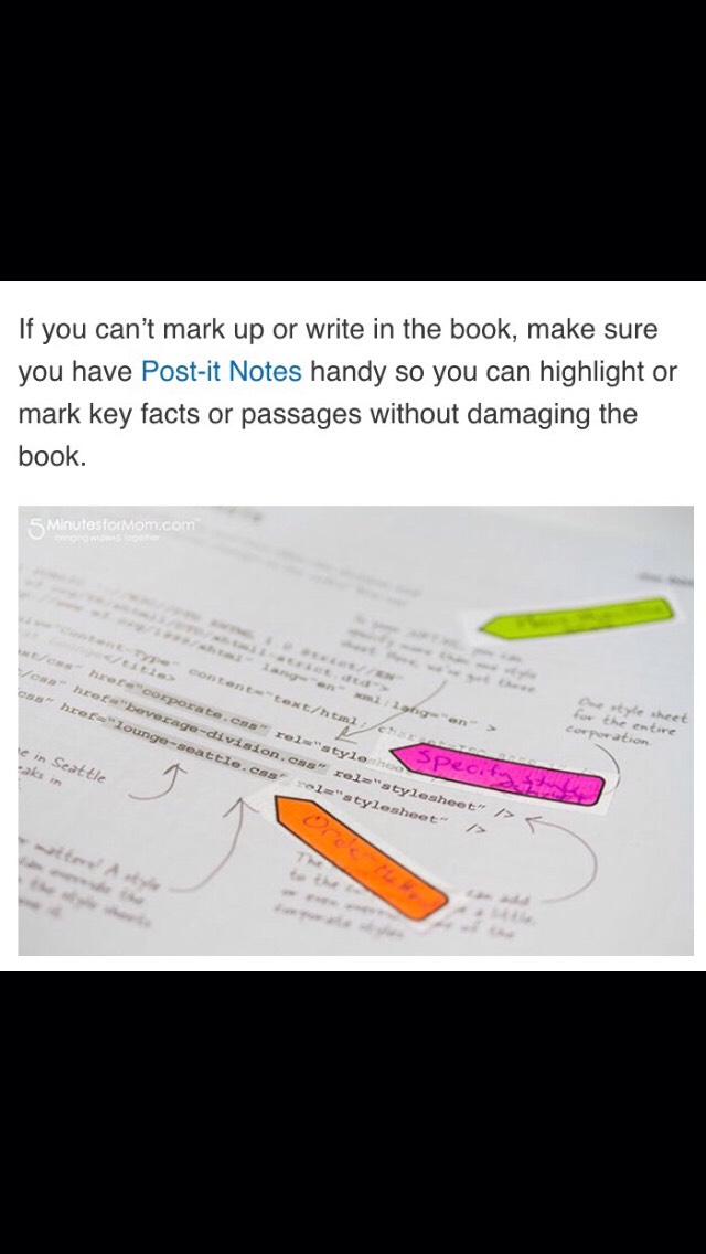 How To Study And Take Notes From A Text Book📝