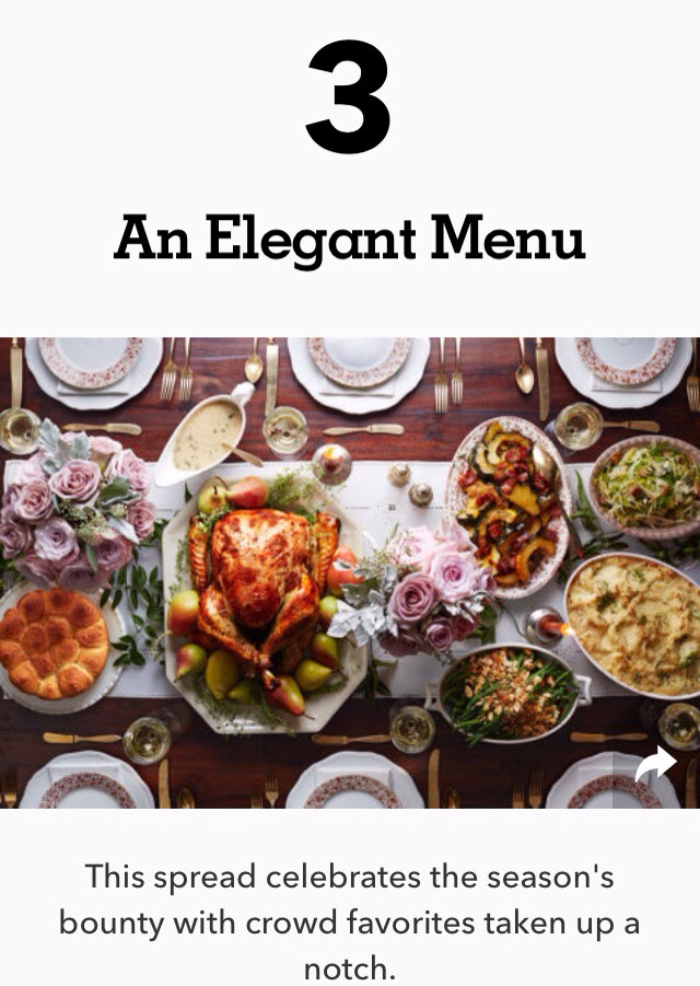 Thanksgiving Menu Plans #friendsgiving