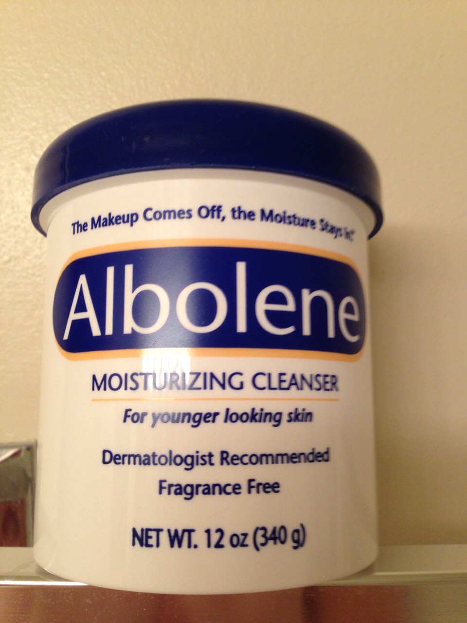 This is optional but you can apply Albolene on top of the firming lotion.
