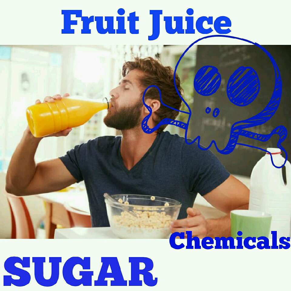 The real fruit juice is put in large holding containers where they take the Oxygen out. This allows companies to store it for up to a year! The catch? That also takes out the flavor, so they have flavor packs they add back in. Ever wondered why fresh, homemade tastes better/different?!