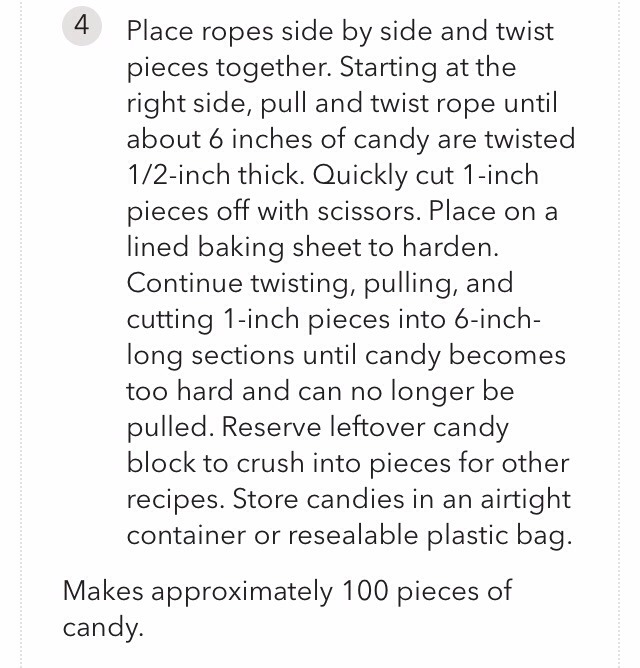 DIY Peppermint Candy