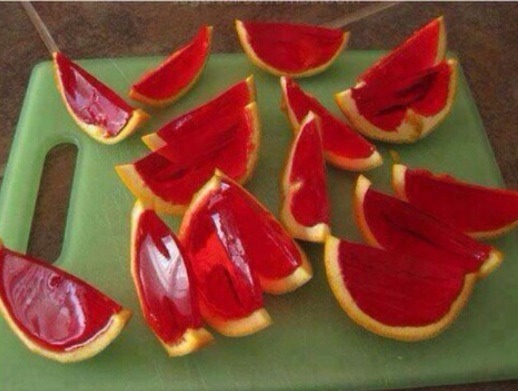 Easy And Fun DIY Jello Oranges