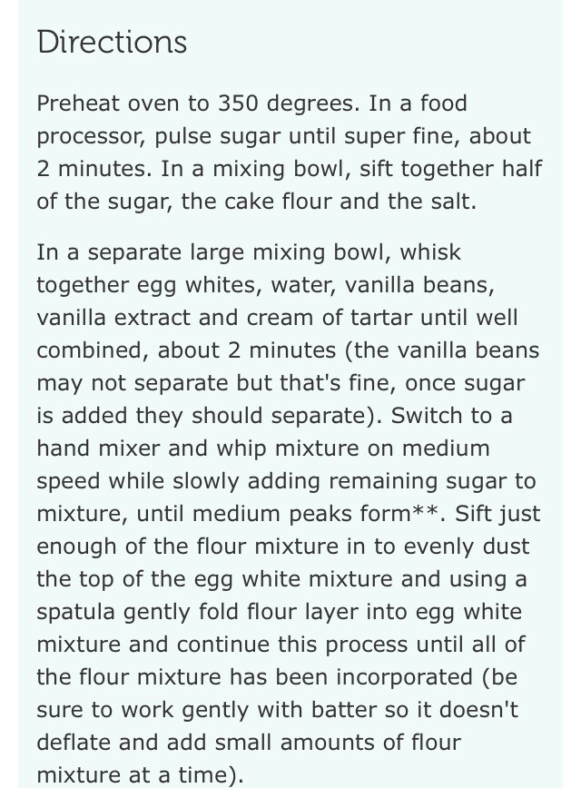Vanilla Bean Angel Food Cake