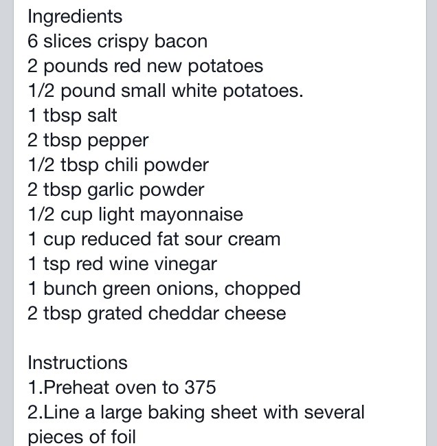 Loaded Bake Potato Salad
