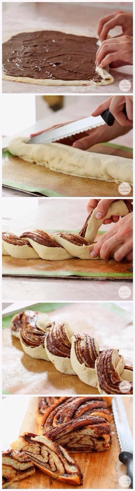 Braided Nutella Bread Recipe