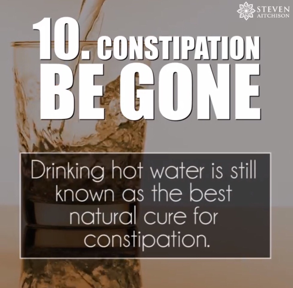 Think Again Before Drinking Cold Water. 