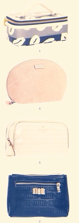 Pick a cute makeup bag 👛