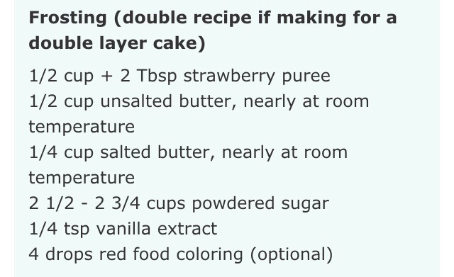 Strawberry Frosting With Strawberry Buttercream Frosting 