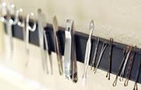 Use magnet stripe to keep all metal objects together 