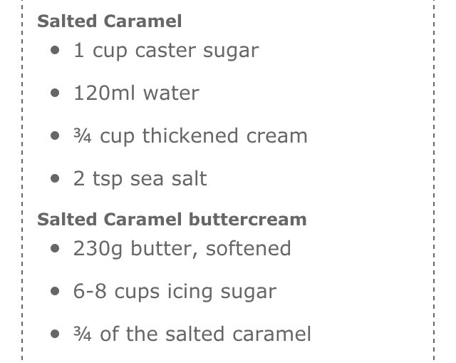 SALTED CARAMEL CUPCAKES!