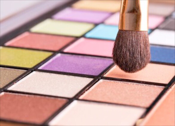 Mix some pretty eyeshadow into clear nail polish for a unique nail color! 