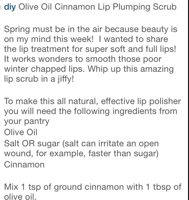 Olive Oil Cinnamon Lip Plumping Scrub