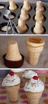 Summer Inspired Cup Cake Designs 