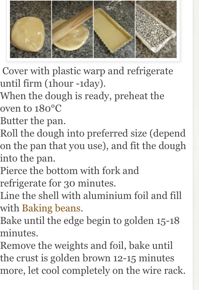 Vanilla Rum Pie Recipe