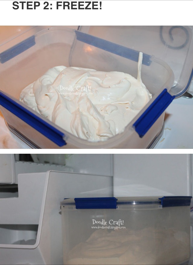 2⃣ Ingredient Ice Cream Without An Ice Cream Maker! YUM!