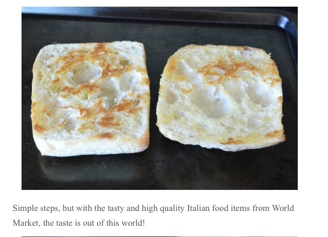 Italian Grilled Cheese!