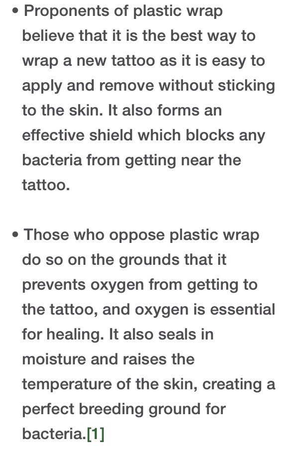 How To Care For A New Tattoo✨