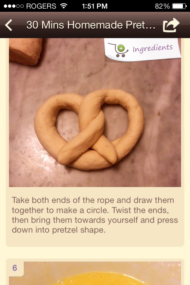 30 Minute Homemade Pretzels Sooooo Good :)