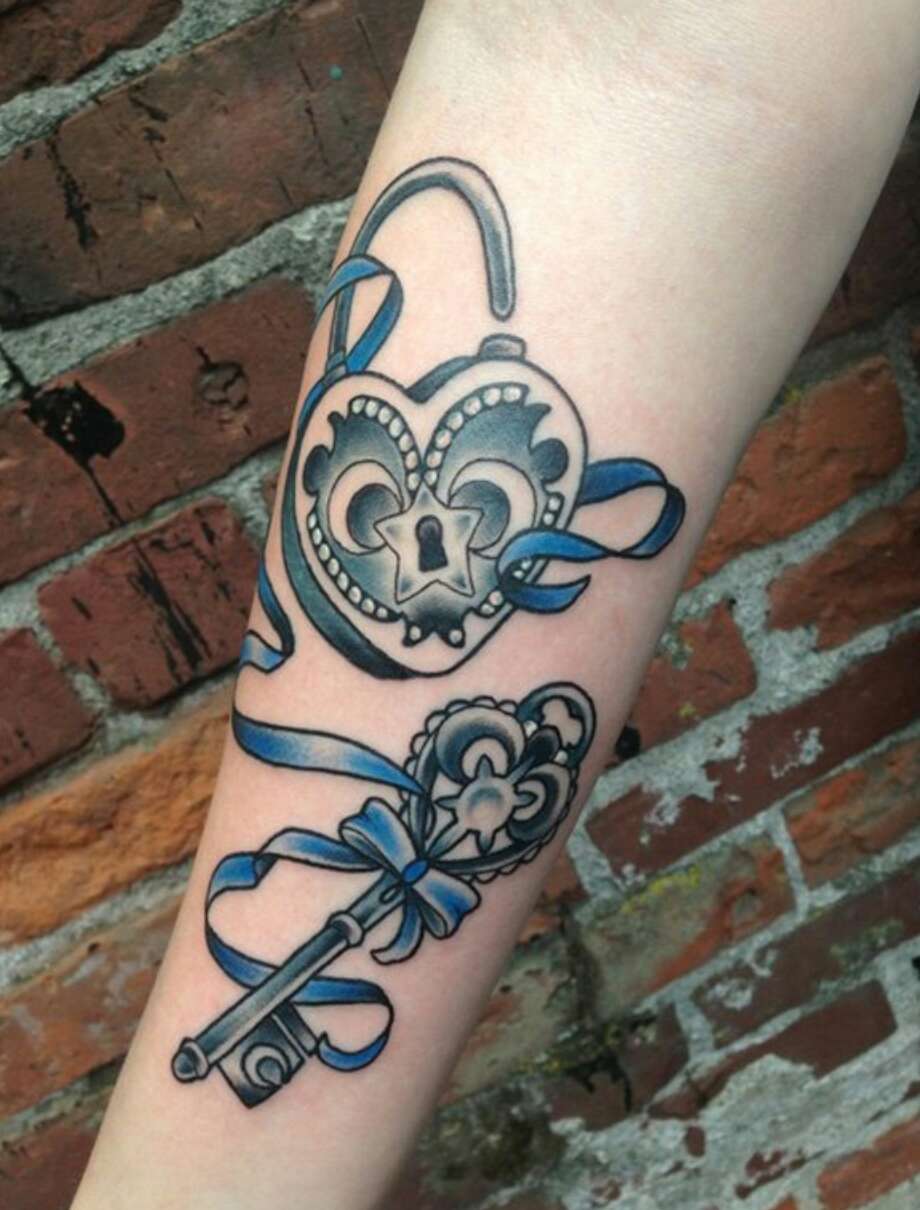    Lock And Key Tattoos!!!!
