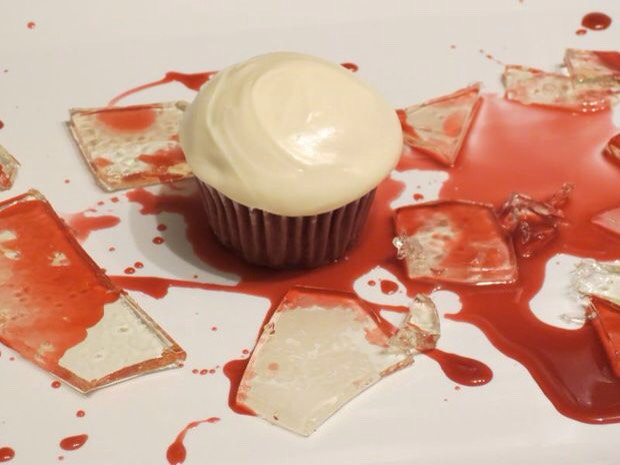 Halloween Broken Glass Cupcakes!! 