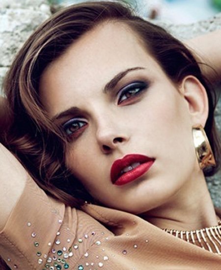 Red Lips Makeup Ideas For Valentines