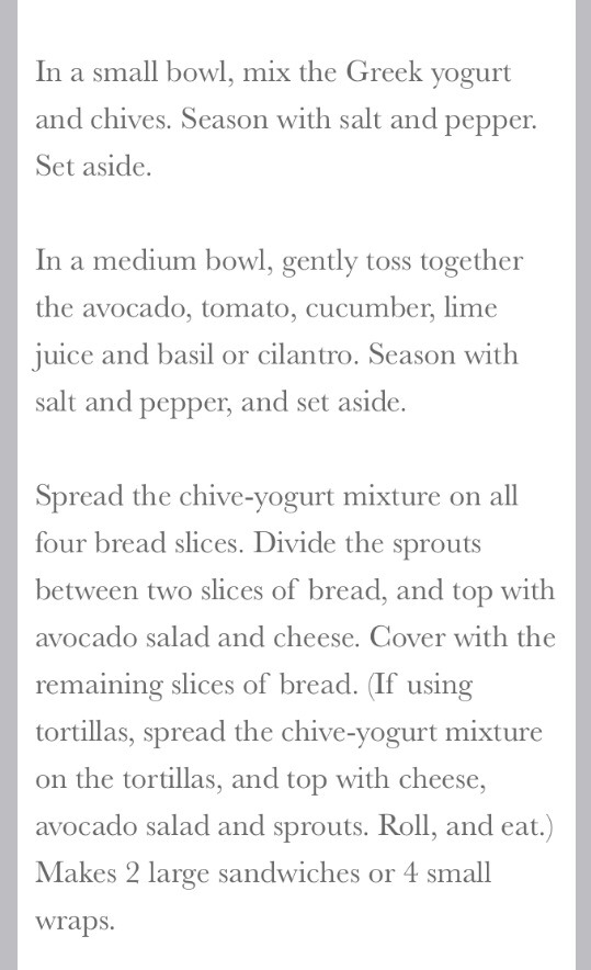 Healthy Fresh Summer Sandwich --> Get In My Belly :)  Avocado, Tomato, Cucumber, Basil + More 