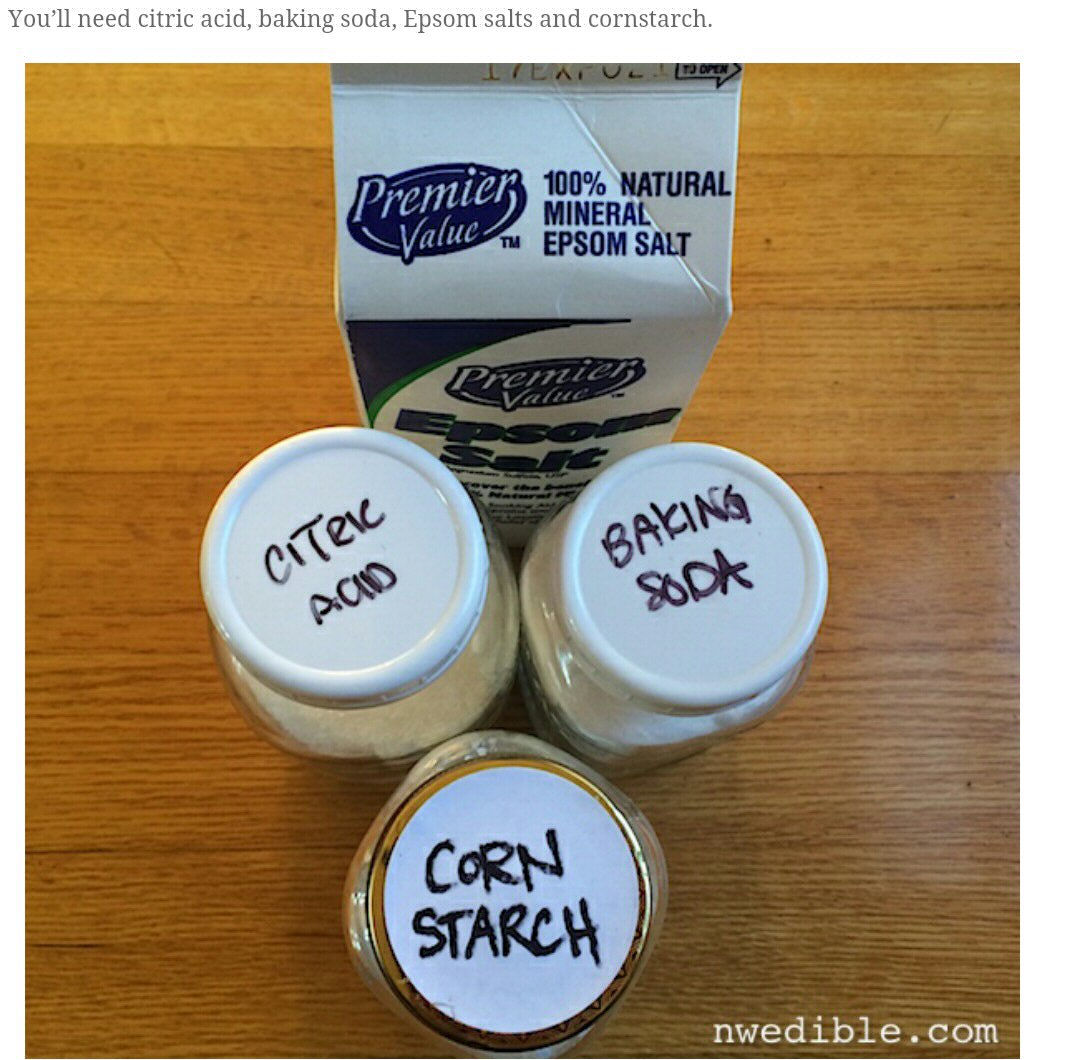 DIY HOMEMADE BATH BOMBS! 