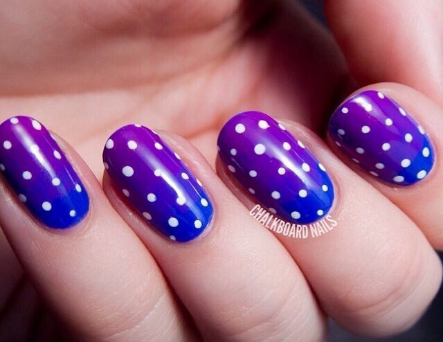 Colorful Ombré Nail Designs