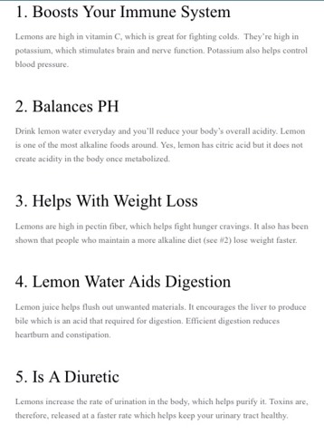 10 Reasons To drink Warm Lemon Water In The Morning 