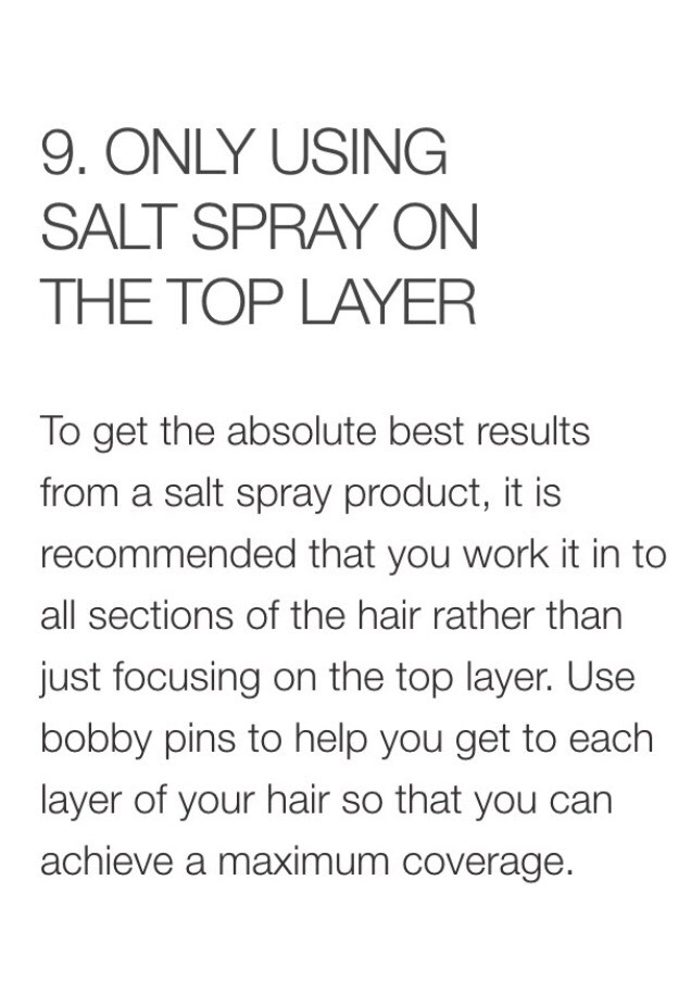 Mistakes You Are Probability Making When Applying Hair Products