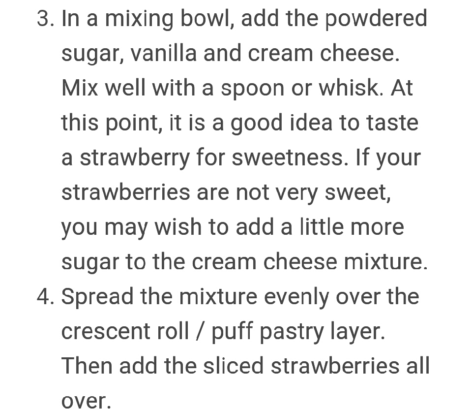 Strawberry Crescent Roll Cheesecake Bars!!