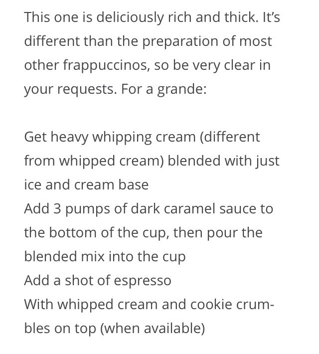 💟❕35 Secret Starbucks Drink You Didn't Know You Could Order❕💟
