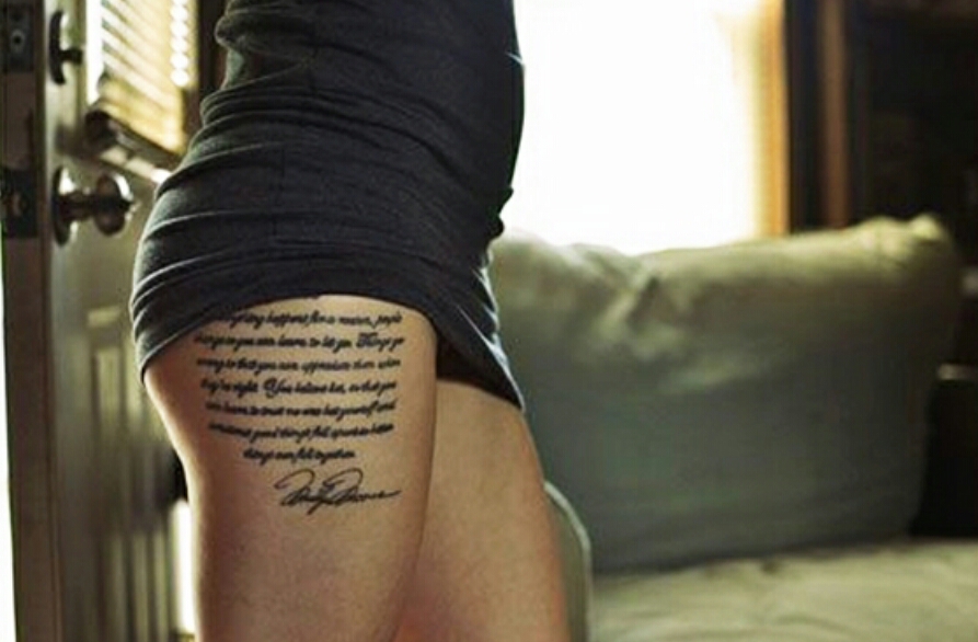 Beautiful Thigh Tattoos!!!!