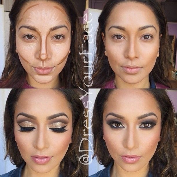 Contouring On Different Face Types