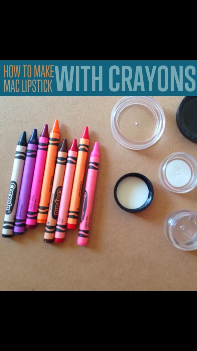 ππDIY Mac Lip Color With Crayons ππ