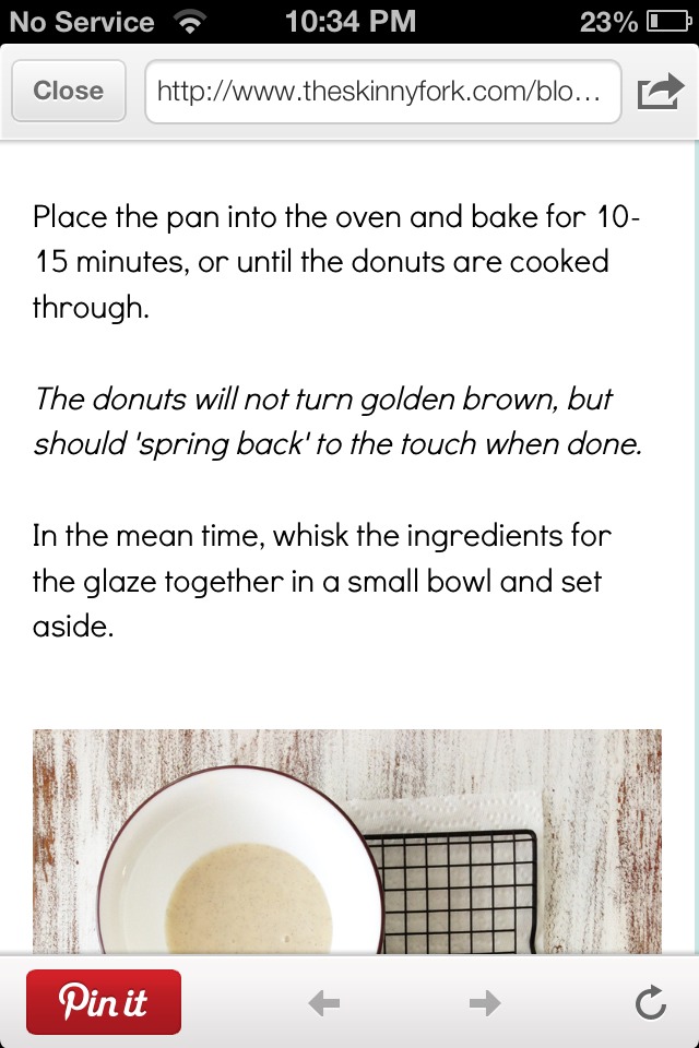 Skinny Vanilla Bean Doughnuts!!!