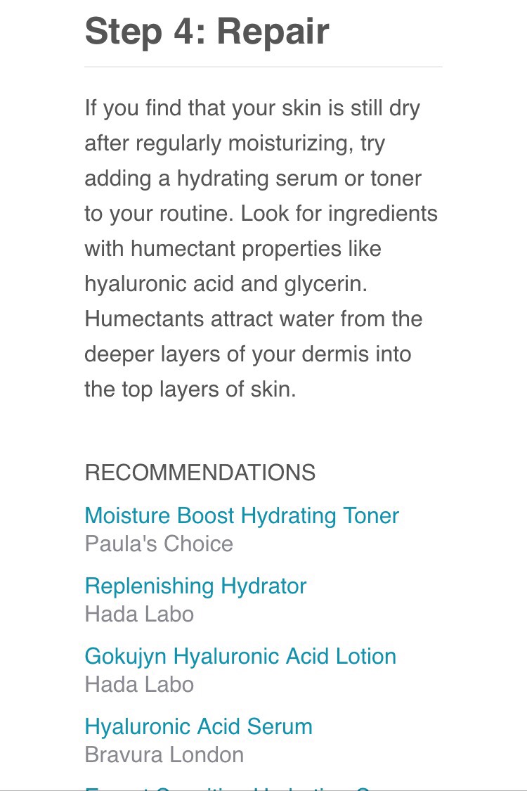 Skincare Routine for DRY skin!