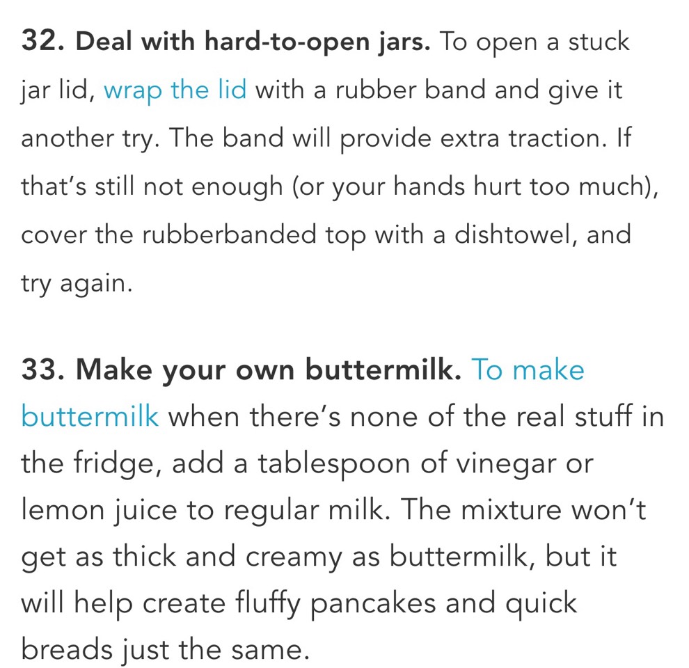 7⃣3⃣ Kitchen Hacks To Save Time, Get Organised And Stay Sane. 😏
